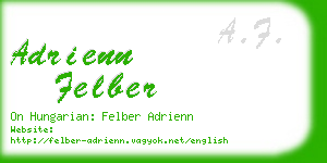 adrienn felber business card